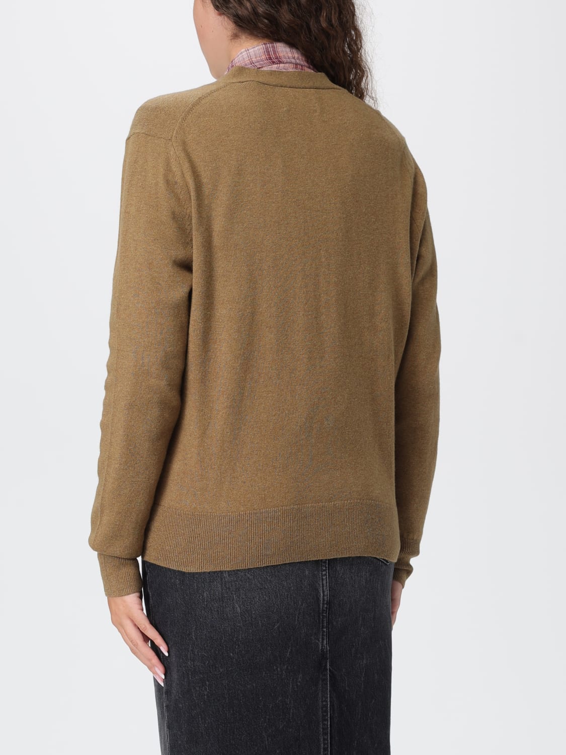 ISABEL MARANT ETOILE PULL: Pull femme Isabel Marant Etoile, Kaki - Img 3