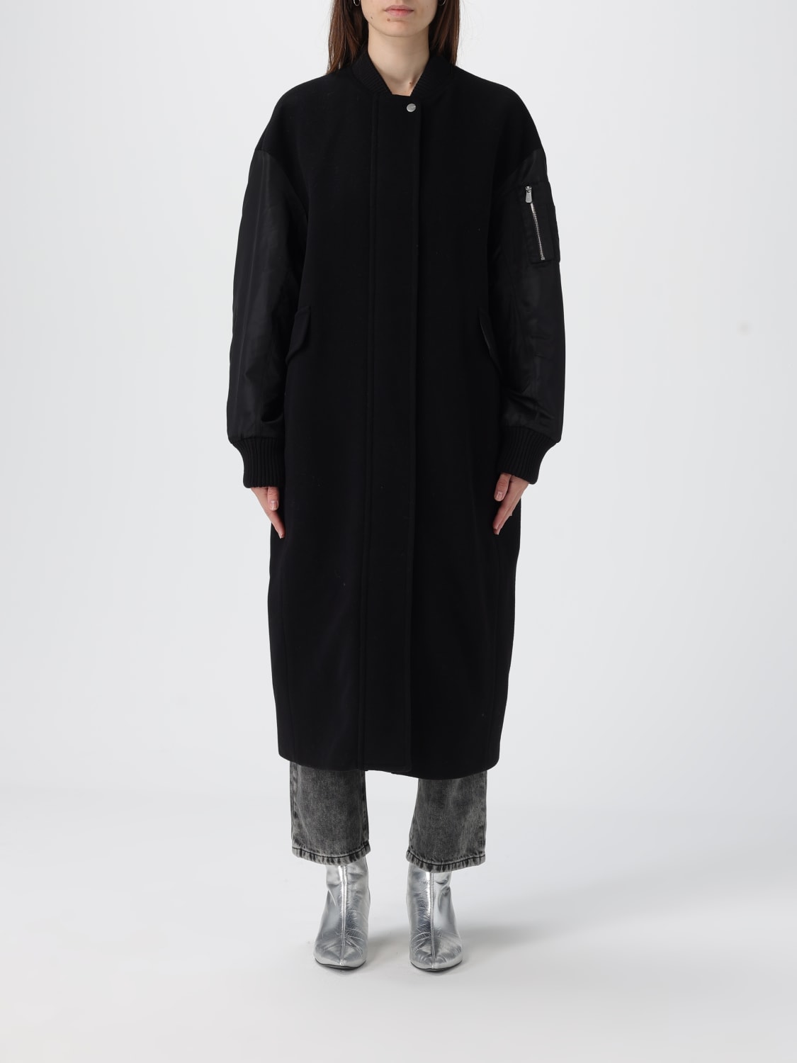 PINKO COAT: Coat woman Pinko, Black - Img 1