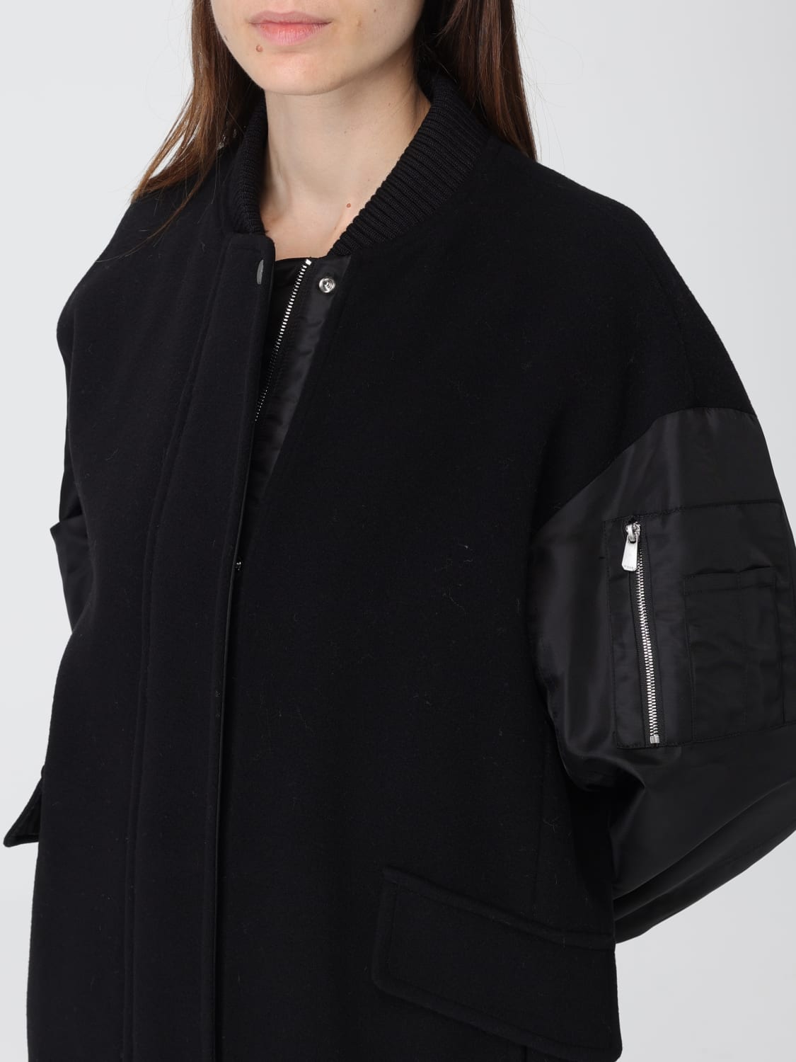 PINKO COAT: Coat woman Pinko, Black - Img 4