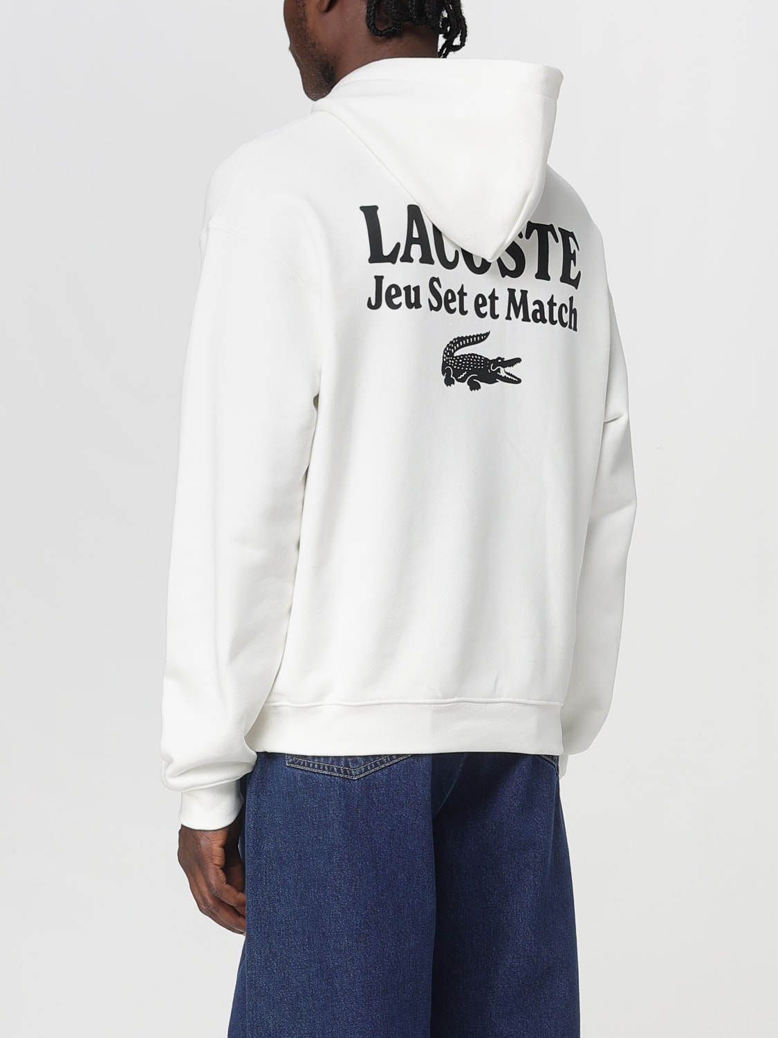 LACOSTE SWEATER: Sweater men Lacoste, White - Img 2