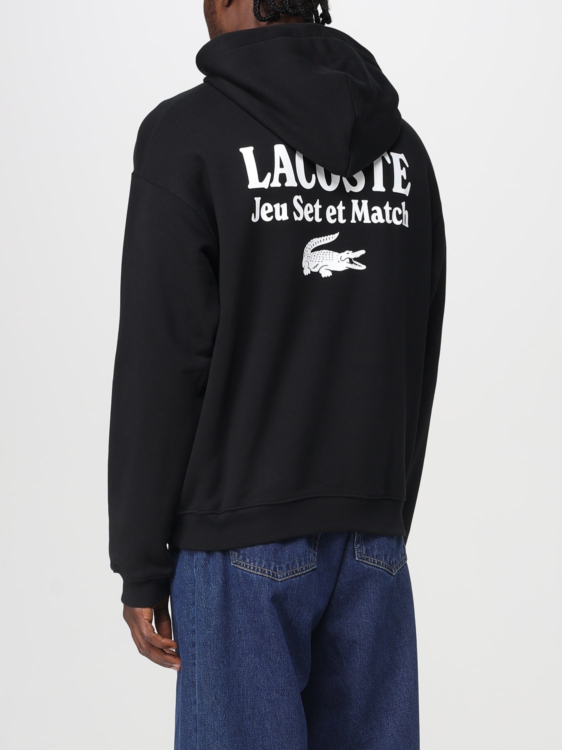 LACOSTE SWEATER: Sweater men Lacoste, Black - Img 2