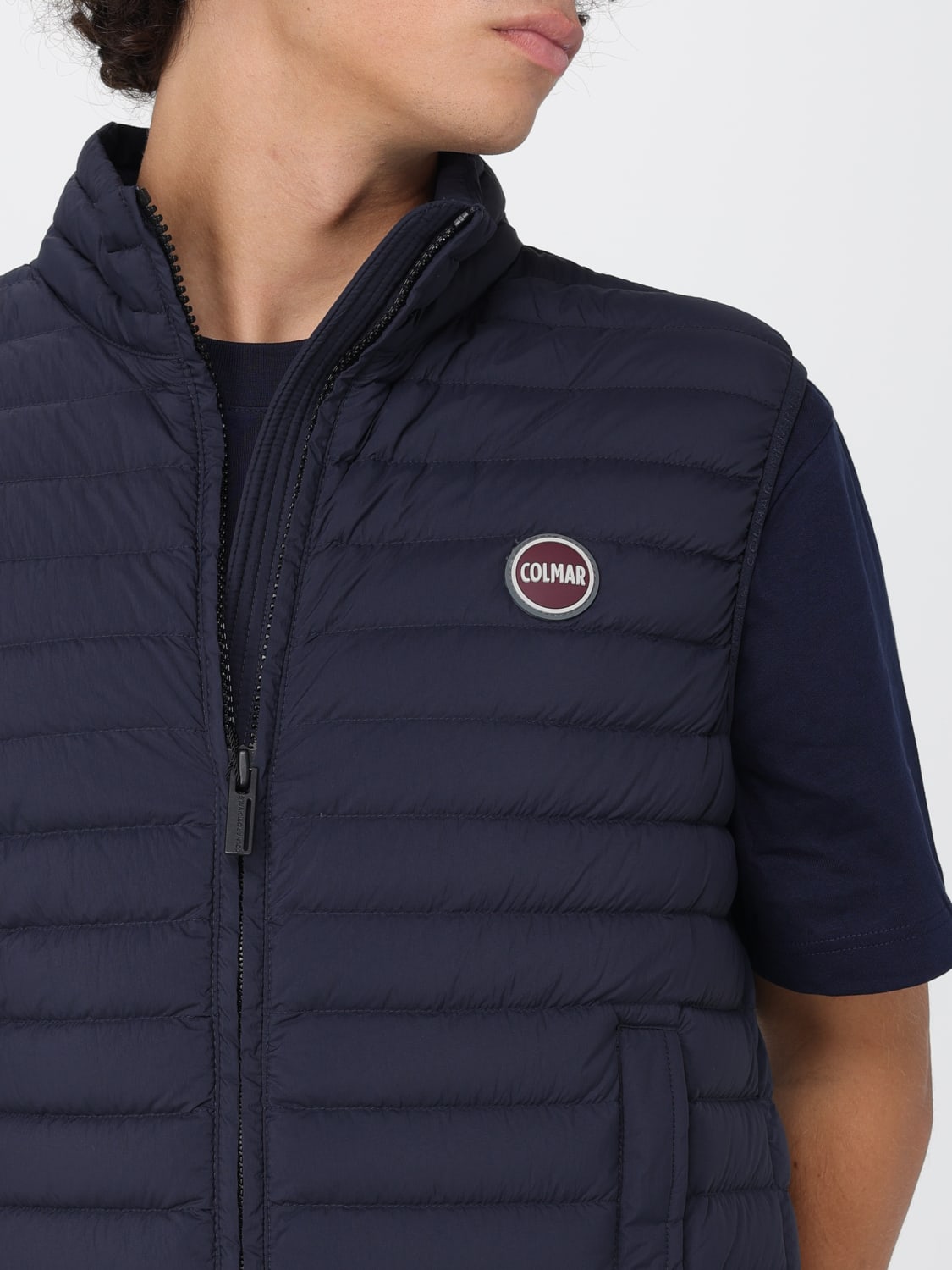 COLMAR SUIT VEST: Coat men Colmar, Blue - Img 4