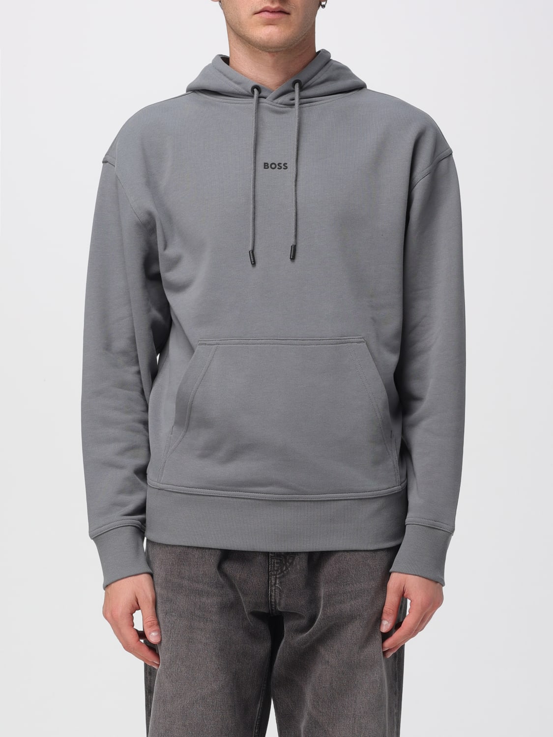 BOSS SWEATSHIRT: Sweatshirt men Boss, Grey - Img 1
