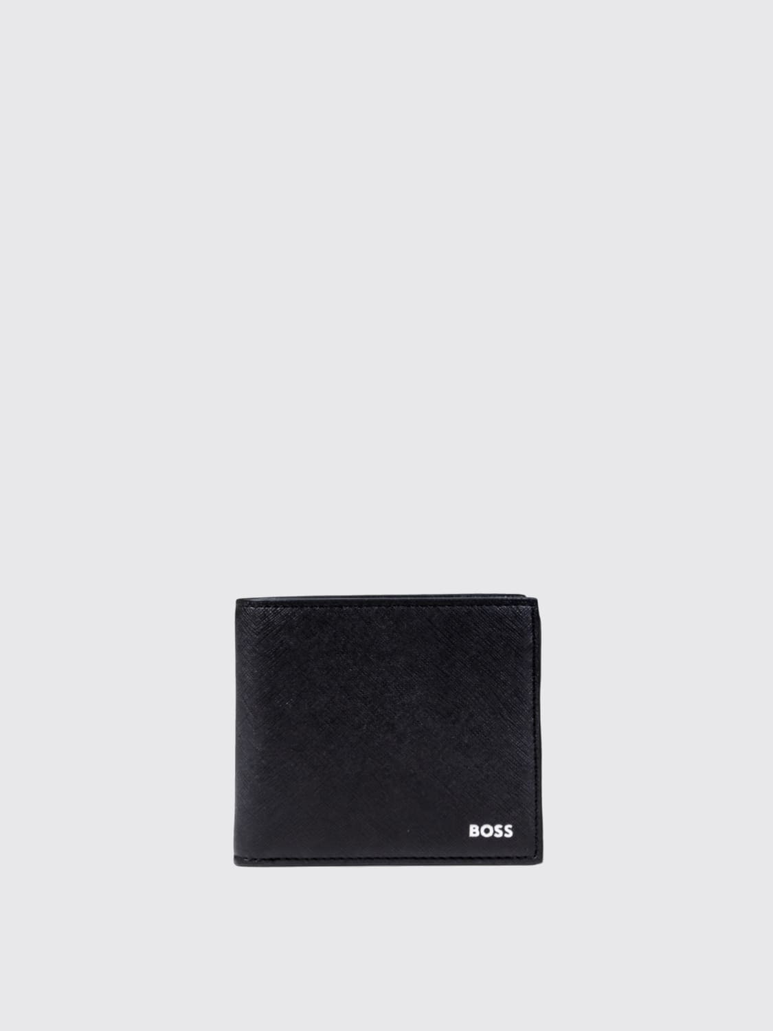 BOSS WALLET: Wallet men Boss, Black - Img 1