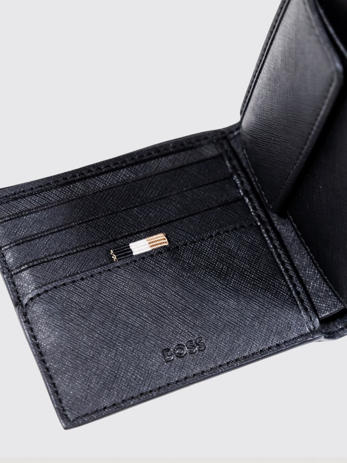 BOSS WALLET: Wallet men Boss, Black - Img 2