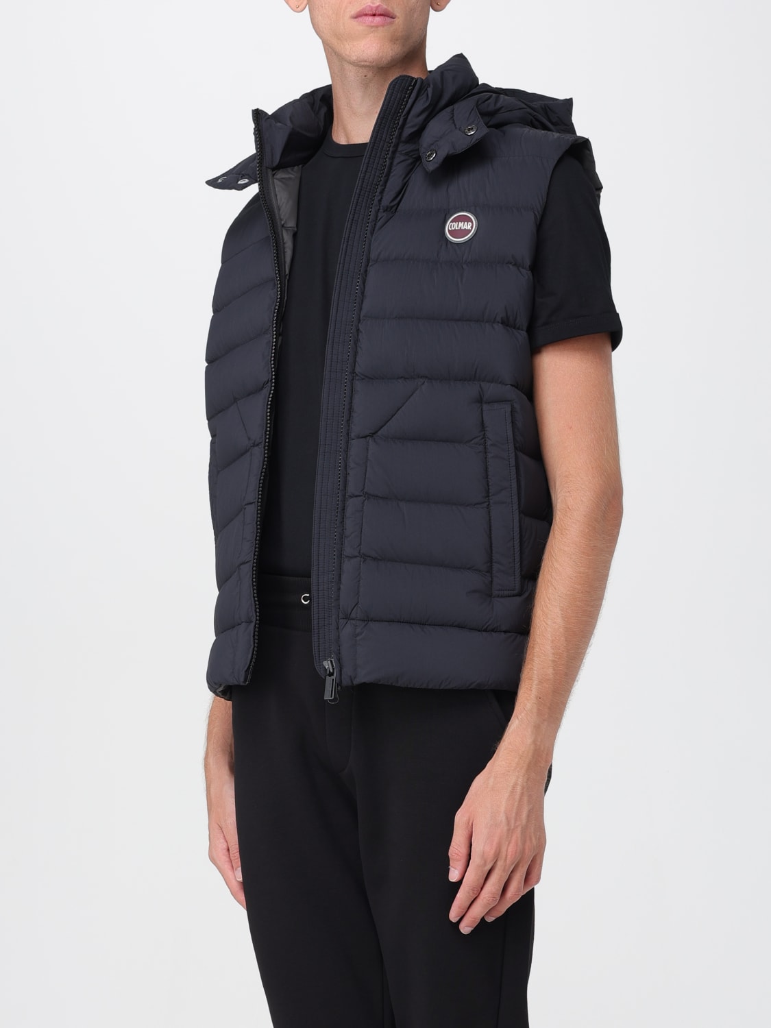 COLMAR WESTE: Mantel herren Colmar, Schwarz - Img 3