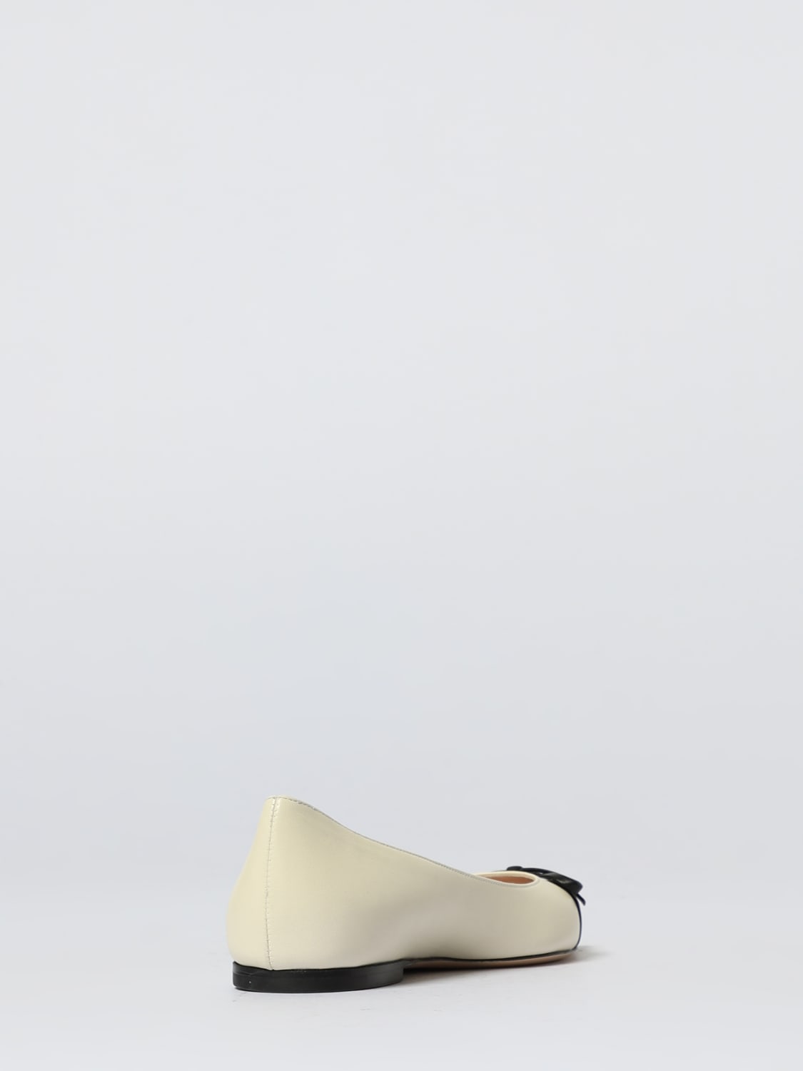 VALENTINO GARAVANI 芭蕾平底鞋: 芭蕾平底鞋 女士 Valentino Garavani, 象牙色 - Img 3