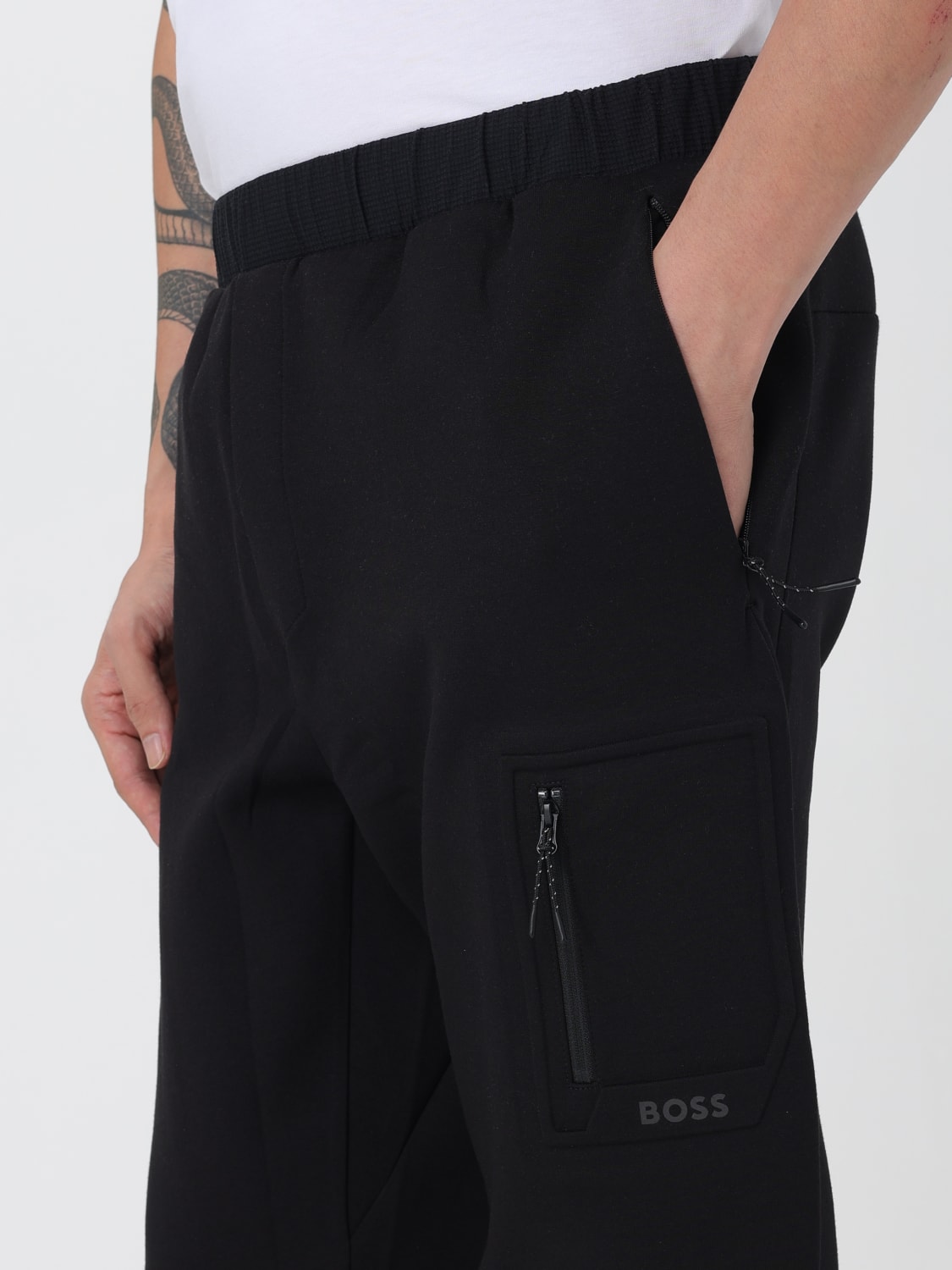 BOSS PANTS: Pants men Boss, Black - Img 3