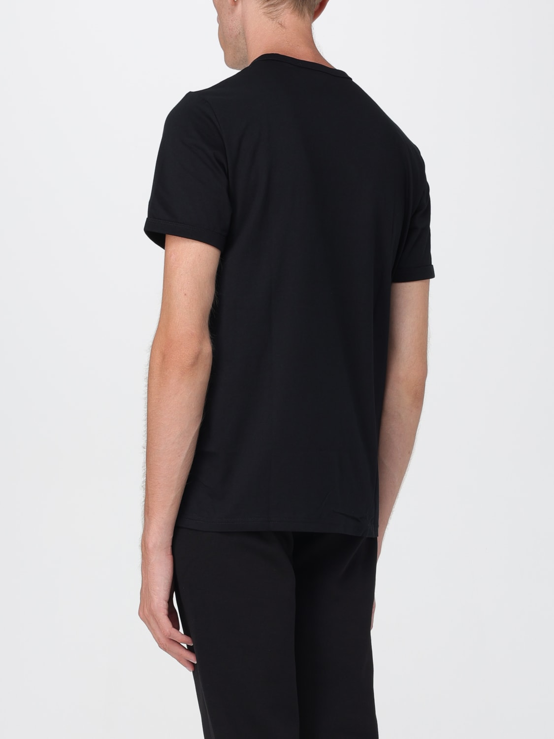 FRED PERRY T-SHIRT: T-shirt men Fred Perry, Black - Img 2