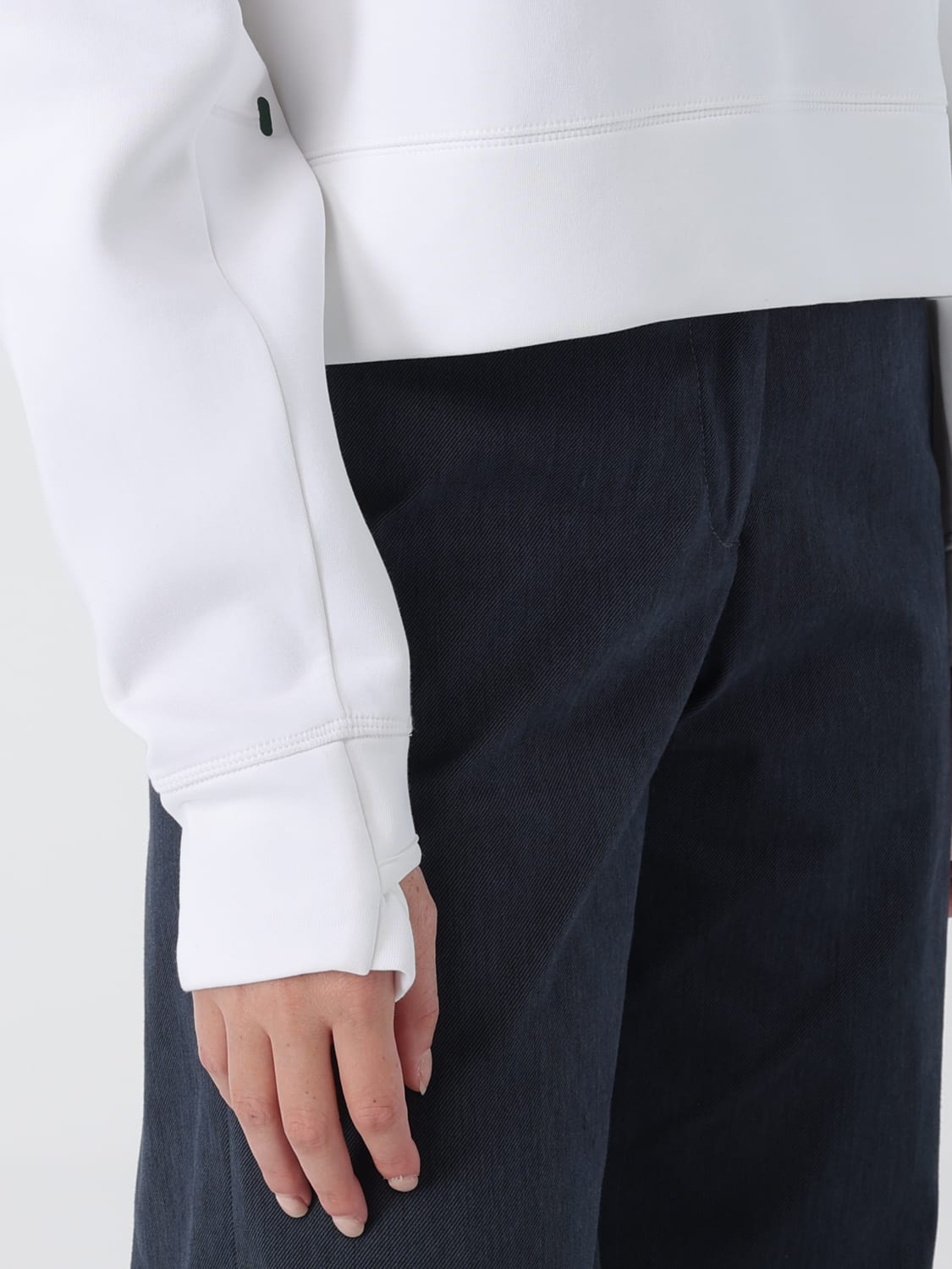 LACOSTE SWEATSHIRT: Sweater woman Lacoste, White - Img 3