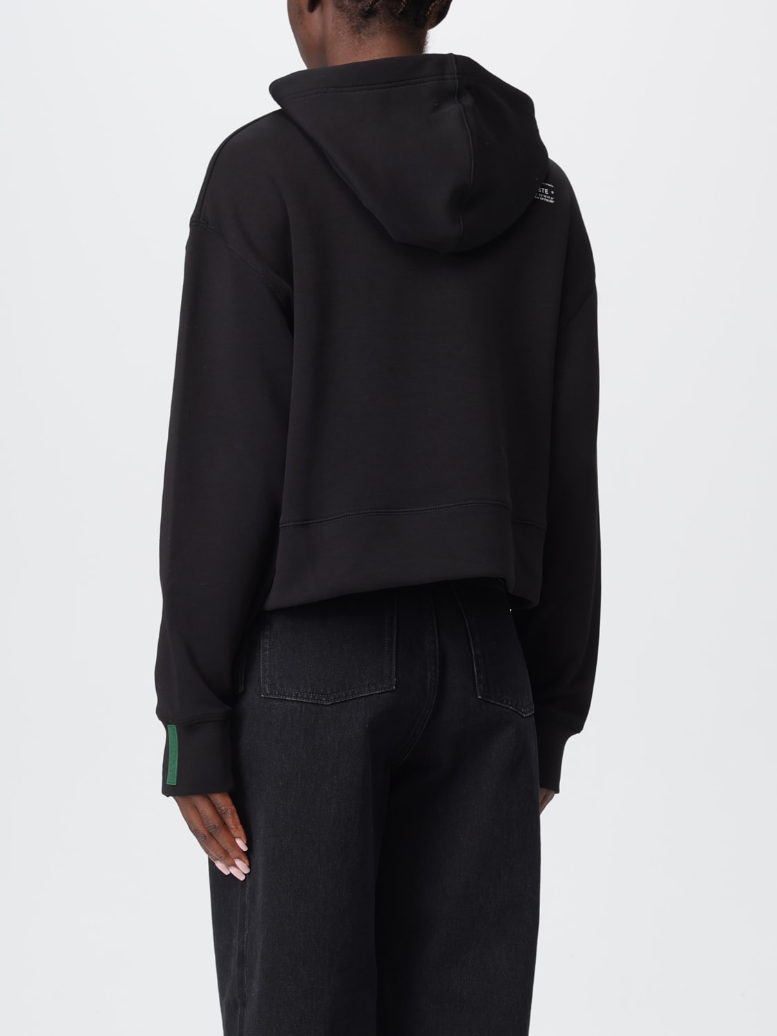LACOSTE SWEATSHIRT: Sweater woman Lacoste, Black - Img 2