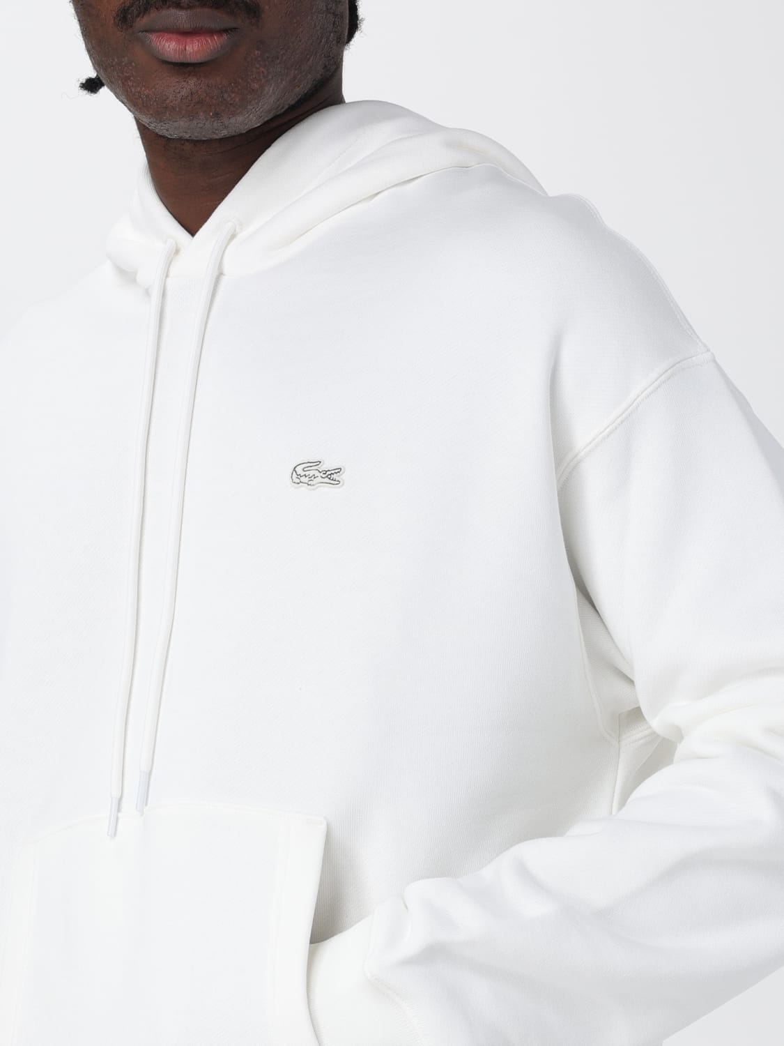 LACOSTE SWEATER: Sweater men Lacoste, White - Img 3