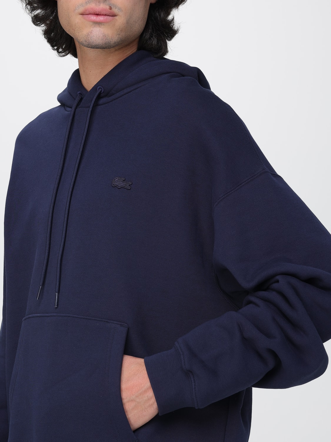 LACOSTE 毛衣: 毛衣 男士 Lacoste, 蓝色 - Img 3