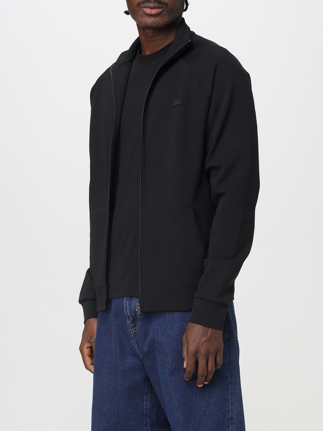 LACOSTE SWEATER: Sweater men Lacoste, Black - Img 3