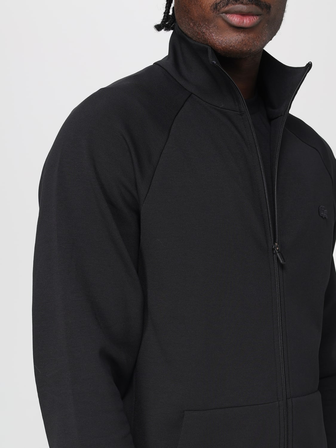 LACOSTE SWEATER: Sweater men Lacoste, Black - Img 4