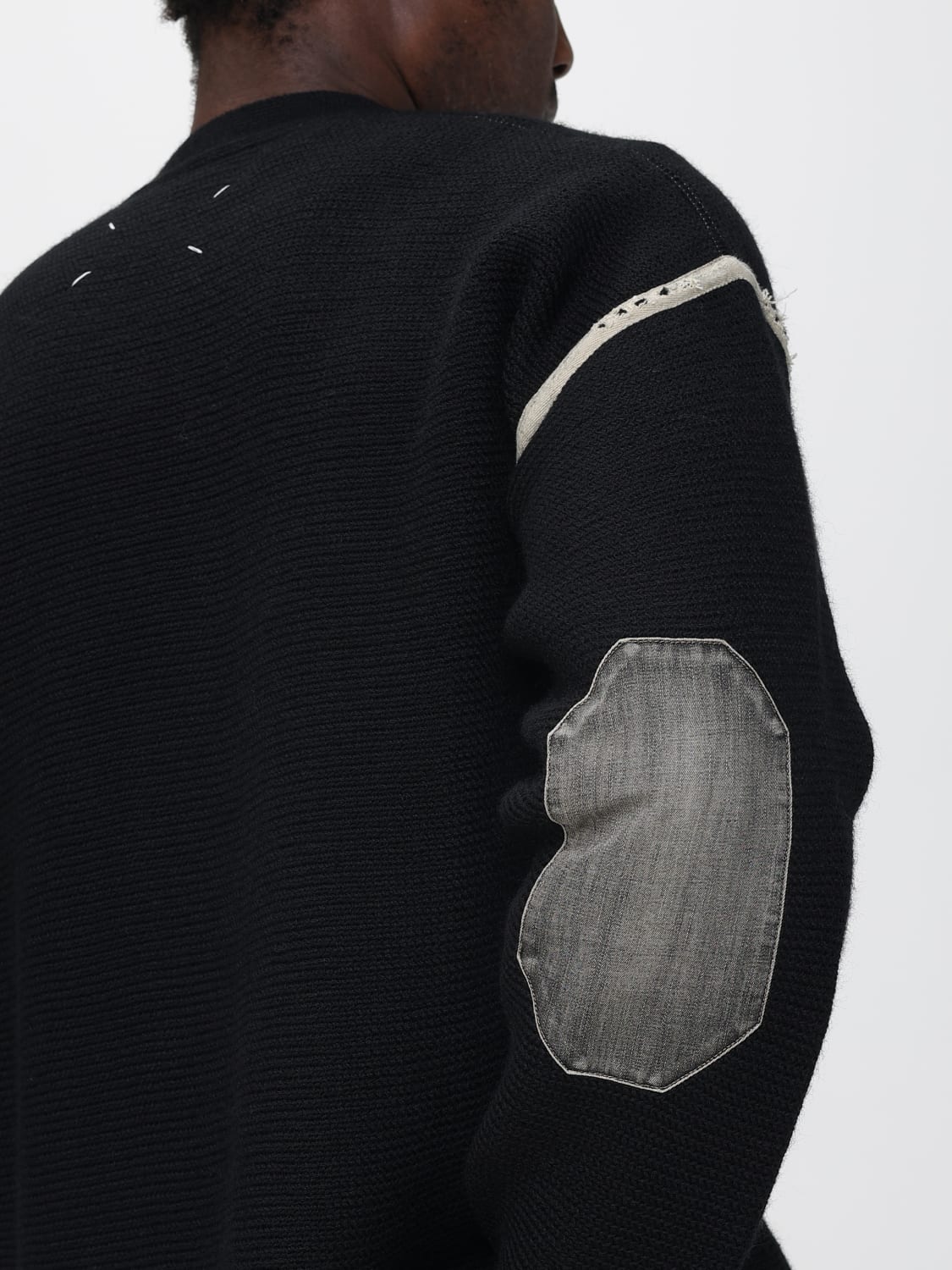 MAISON MARGIELA SWEATER: Cardigan men Maison Margiela, Black - Img 5