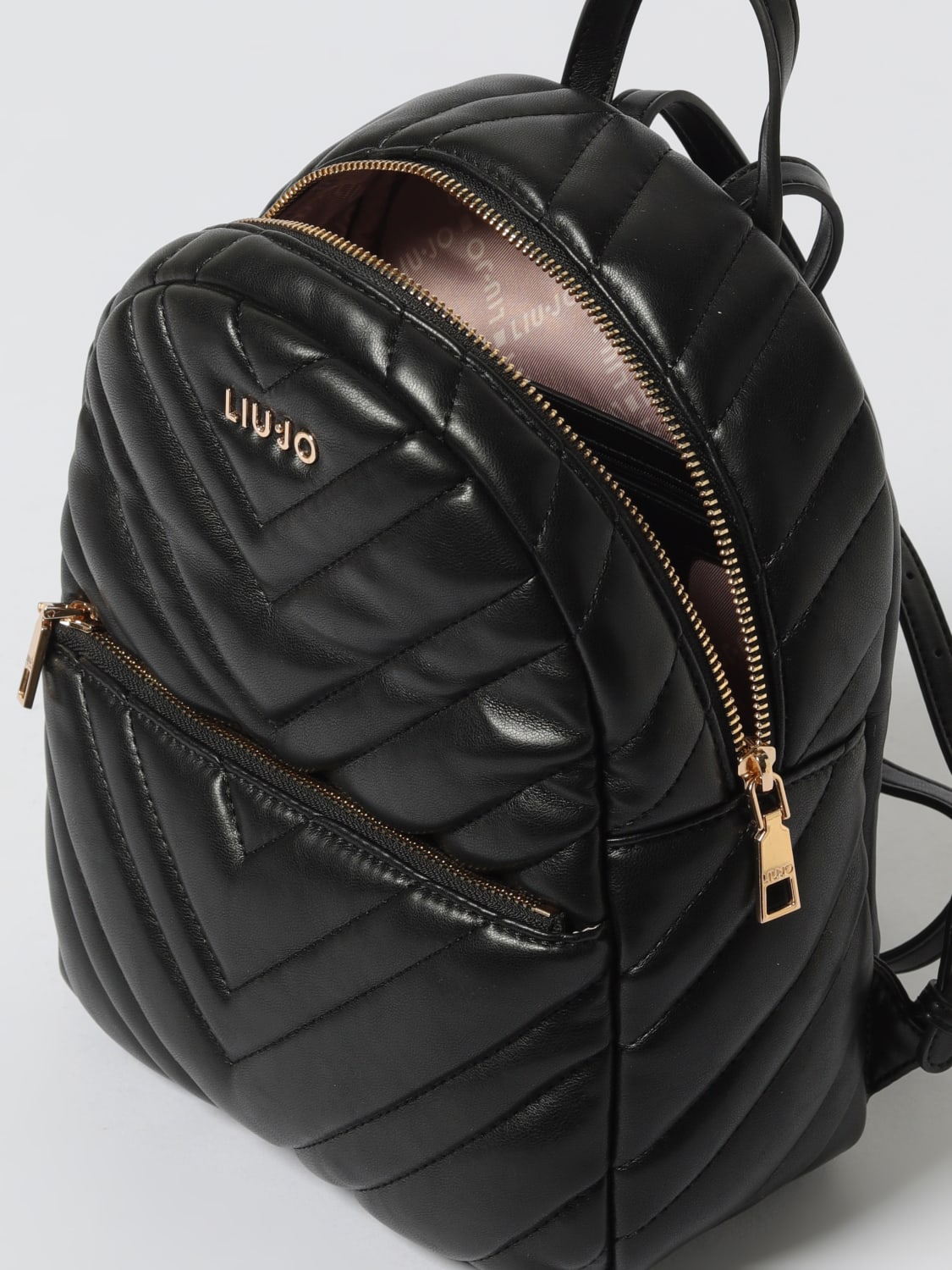 LIU JO BACKPACK: Backpack woman Liu Jo, Black - Img 4