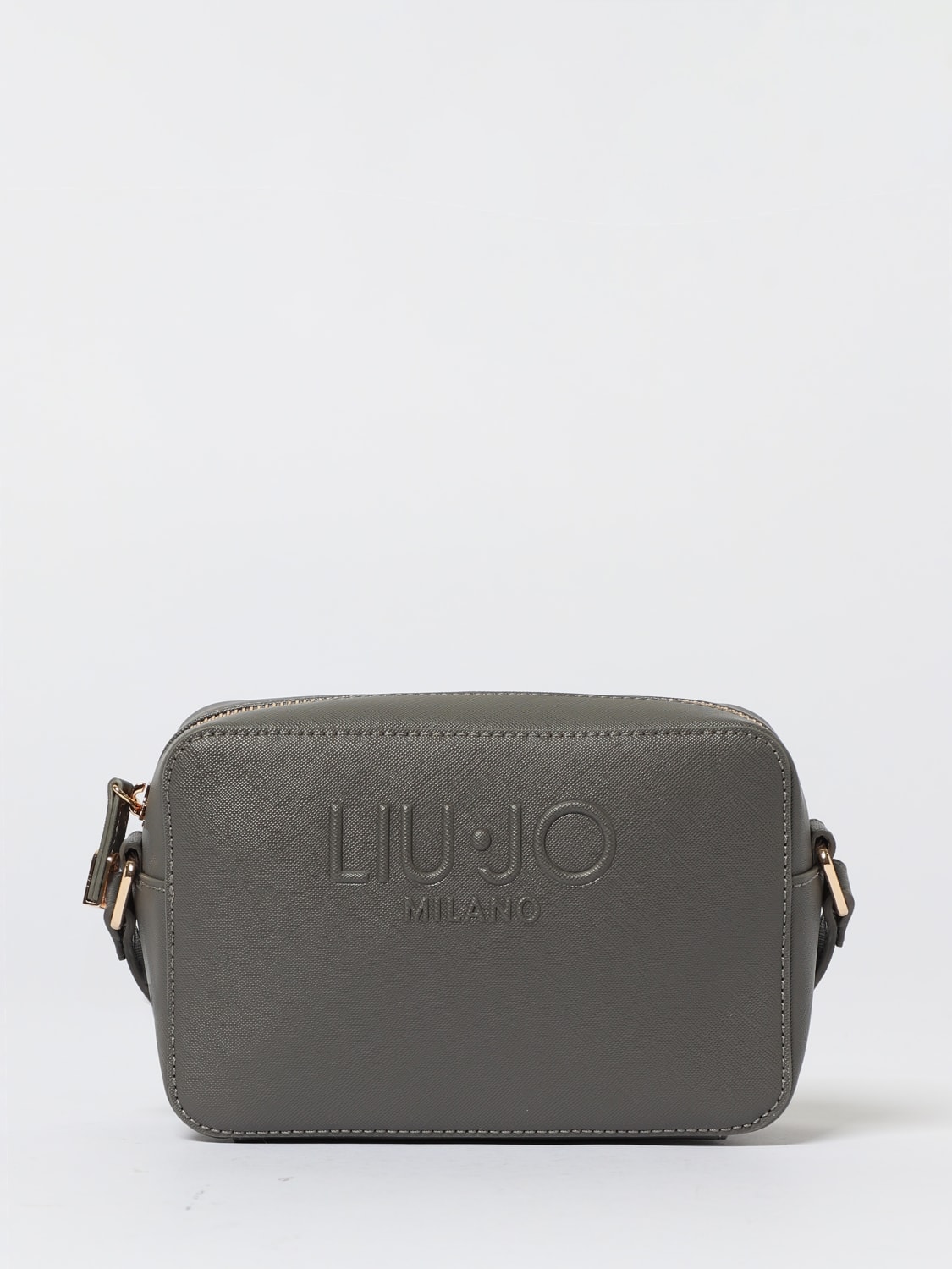 LIU JO BORSA MINI: Borsa Liu Jo in pelle sintetica a grana, Grigio - Img 1