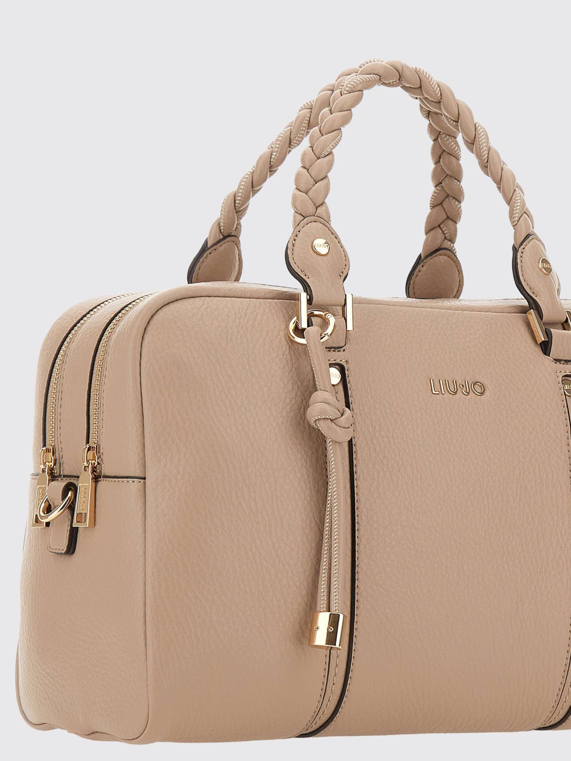 LIU JO HANDBAG: Handbag woman Liu Jo, Beige - Img 4
