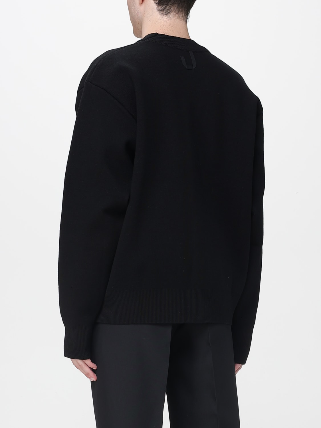 JACQUEMUS PULLOVER: Strickjacke herren Jacquemus, Schwarz - Img 3