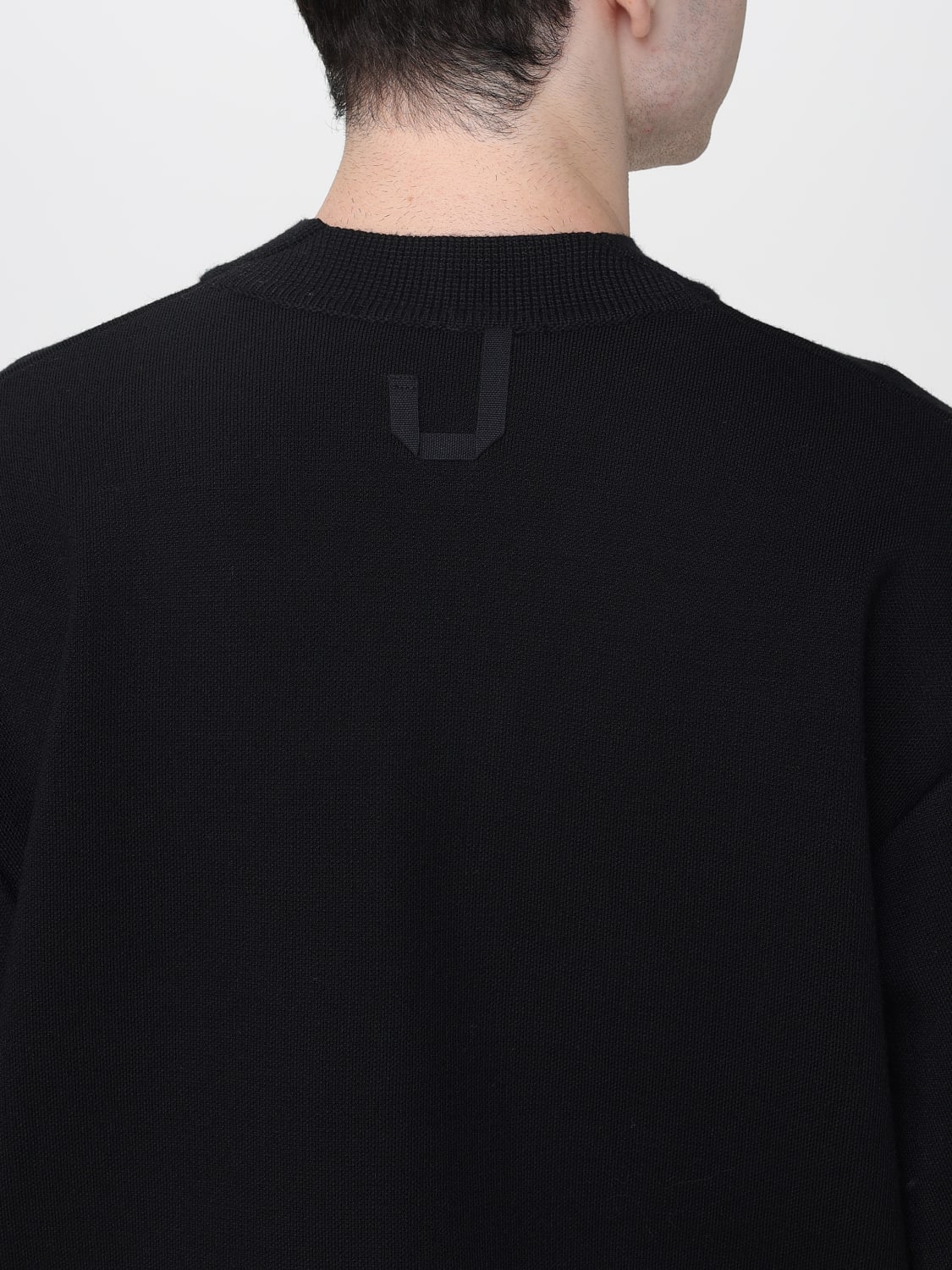 JACQUEMUS PULLOVER: Strickjacke herren Jacquemus, Schwarz - Img 5
