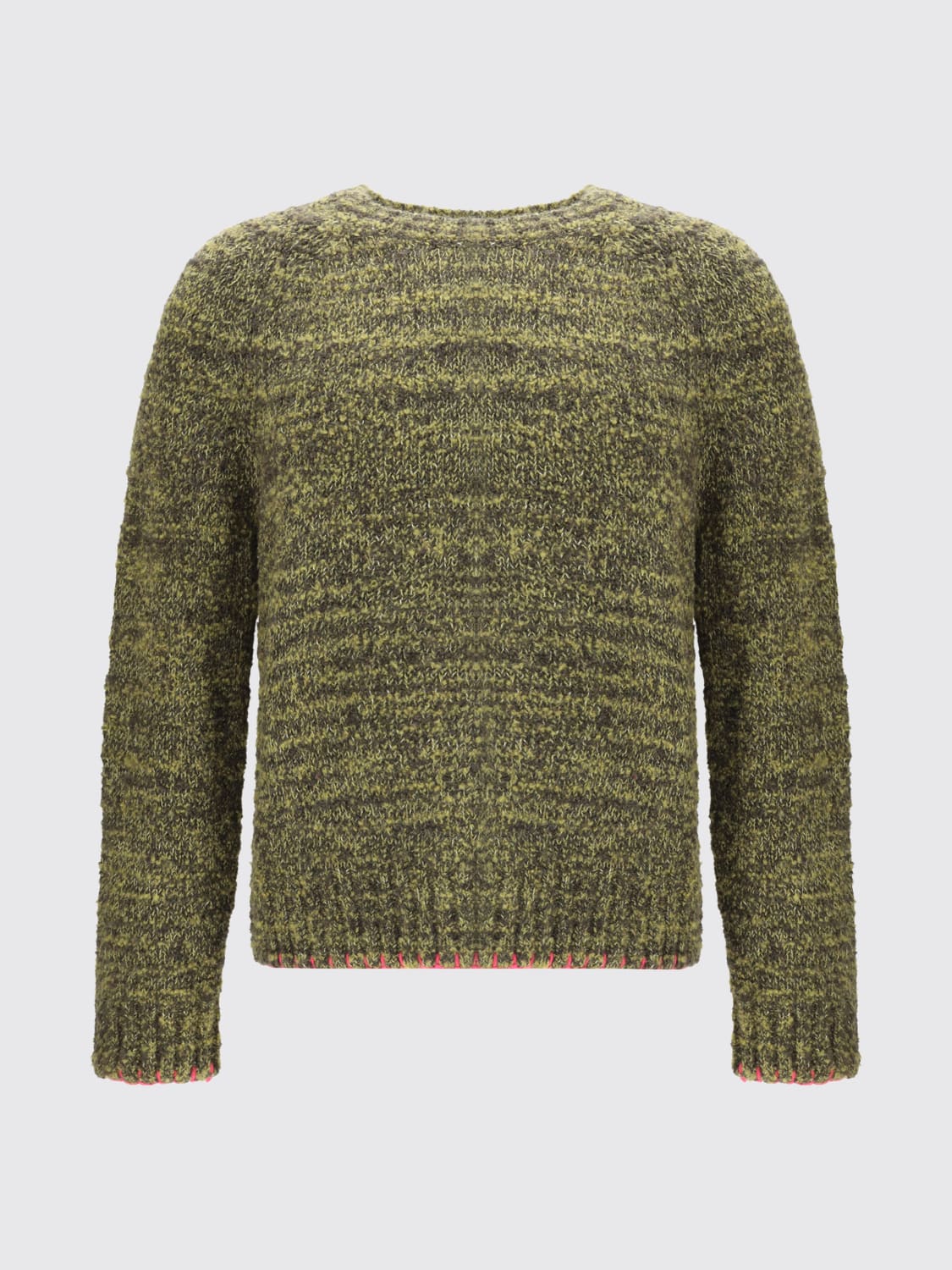SUNFLOWER SWEATER: Sweater men Sunflower, Green - Img 1