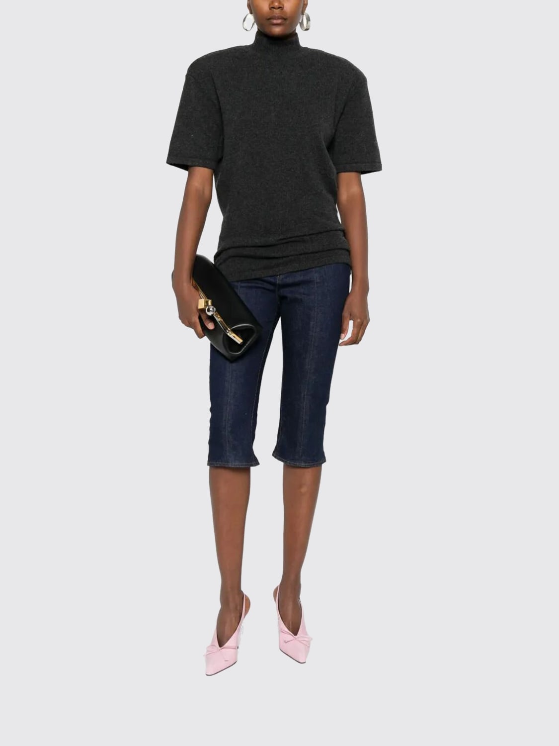 JACQUEMUS SWEATER: Sweater woman Jacquemus, Grey - Img 2