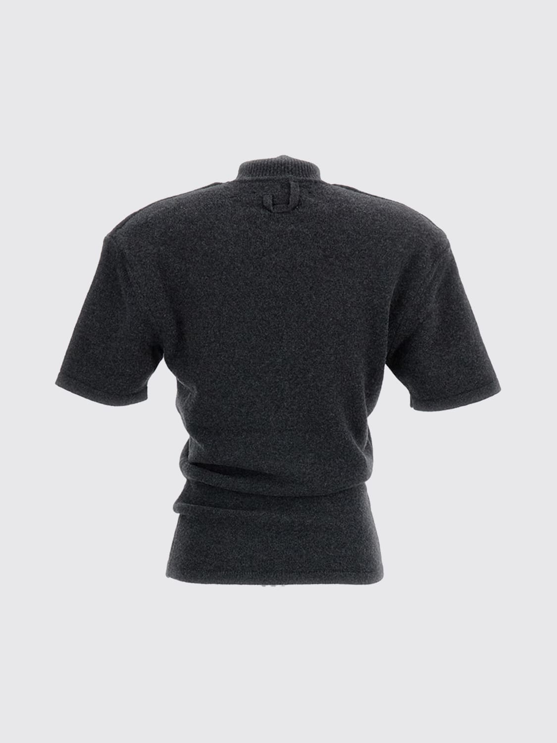 JACQUEMUS SWEATER: Sweater woman Jacquemus, Grey - Img 3