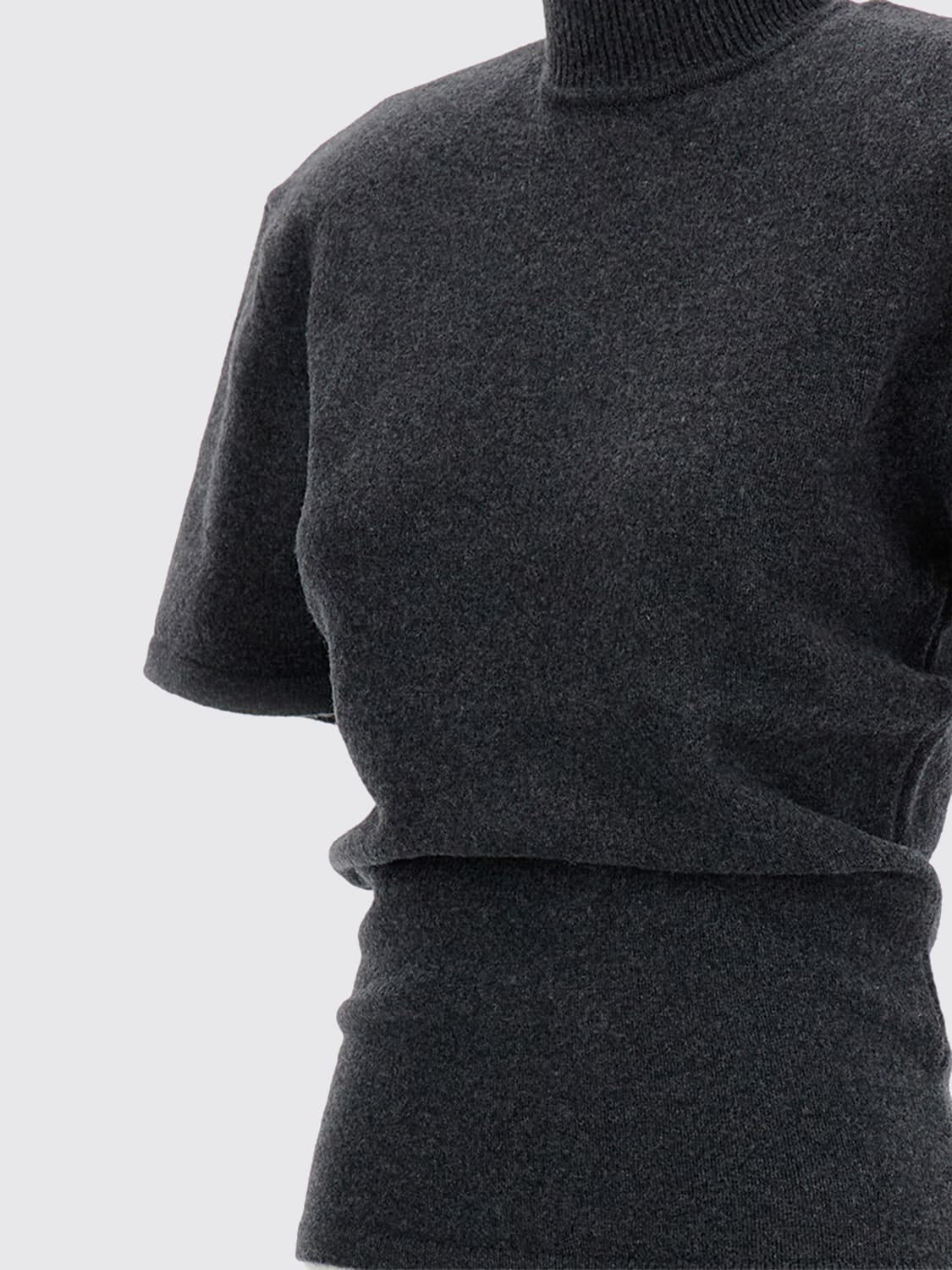 JACQUEMUS SWEATER: Sweater woman Jacquemus, Grey - Img 5