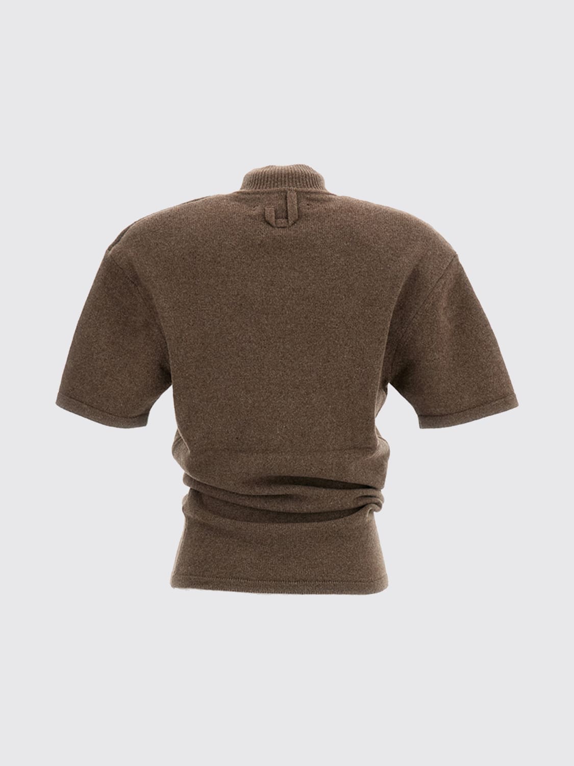 JACQUEMUS SWEATER: Sweater woman Jacquemus, Brown - Img 3