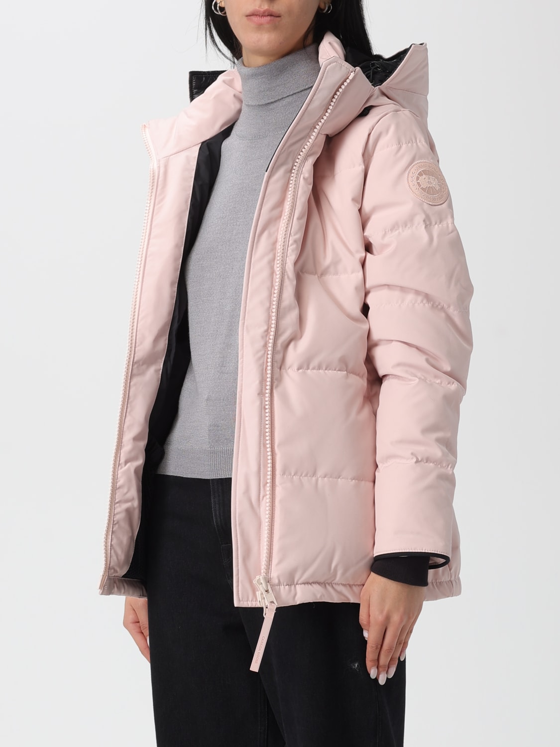 CANADA GOOSE CHAQUETA: Abrigo mujer Canada Goose, Rosa - Img 3
