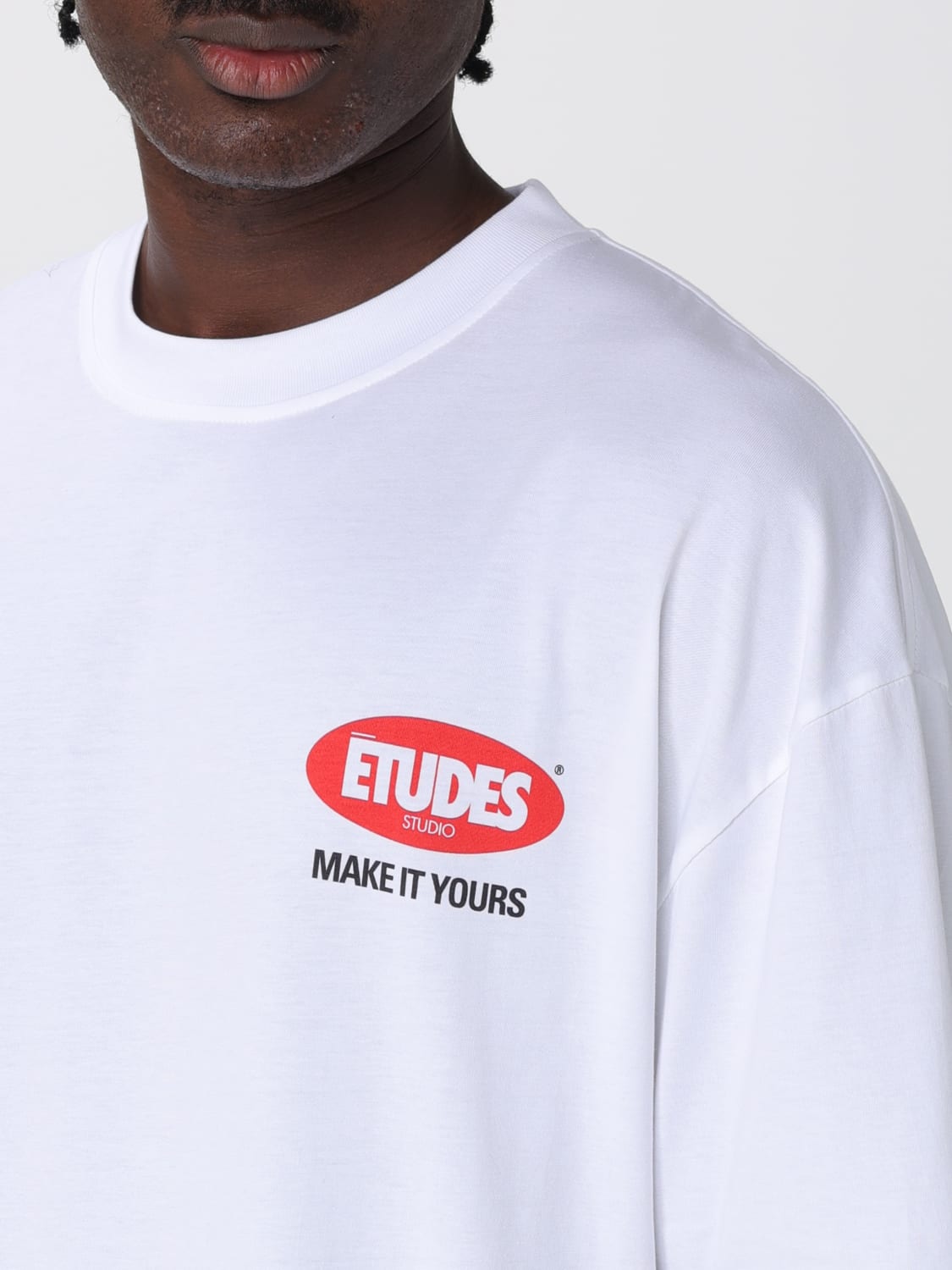 ÉTUDES STUDIO T-SHIRT: Tank top men Études, White - Img 3