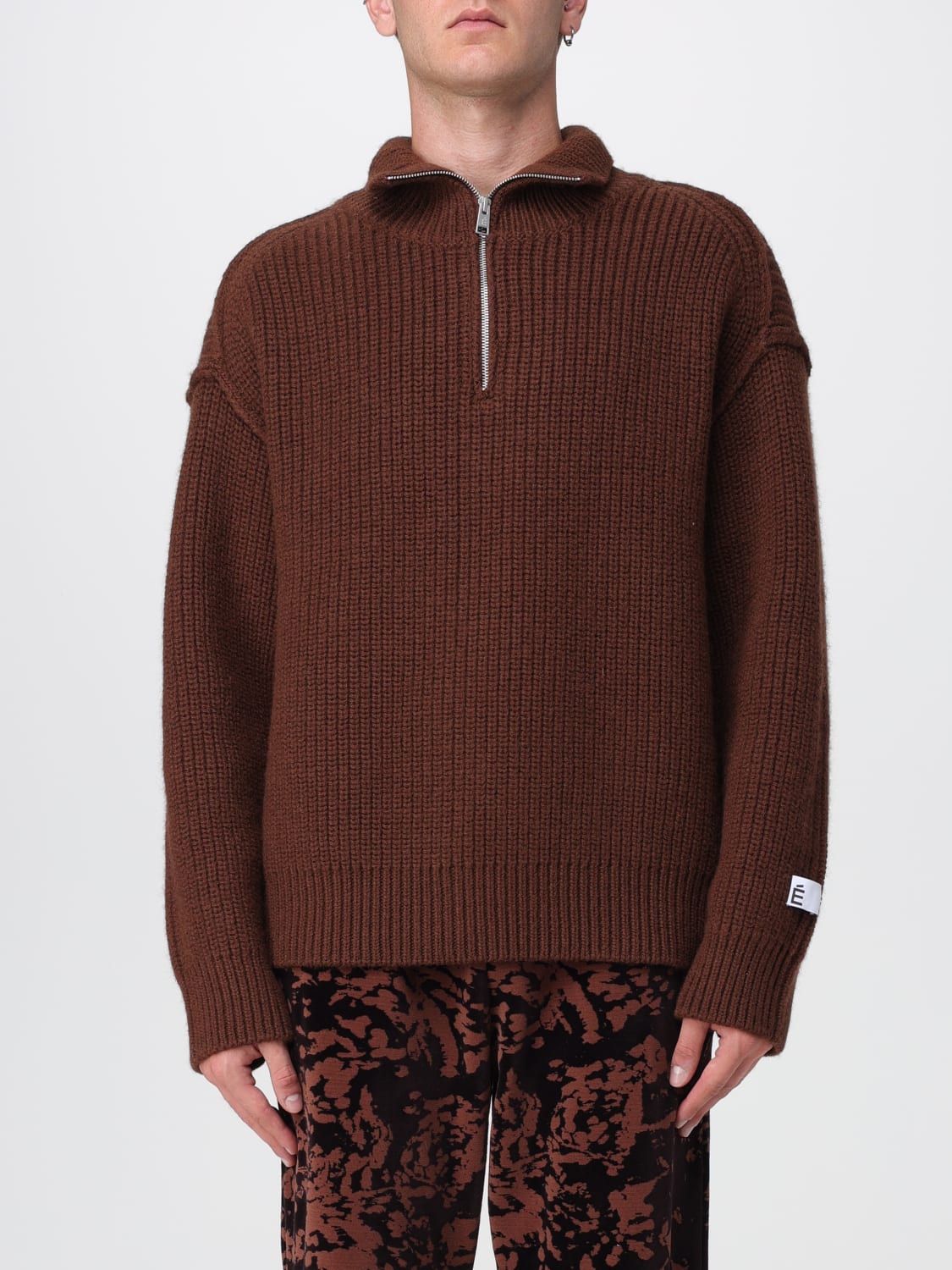 ÉTUDES STUDIO PULL: Pull homme Études, Marron - Img 1