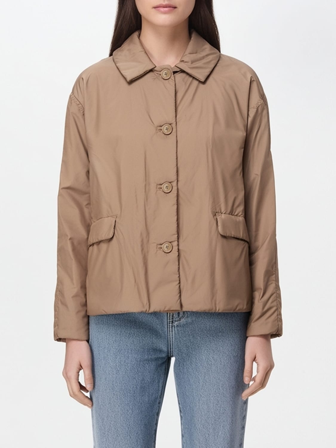 MAX MARA THE CUBE JACKE: Jacke damen Max Mara The Cube, Braun - Img 1