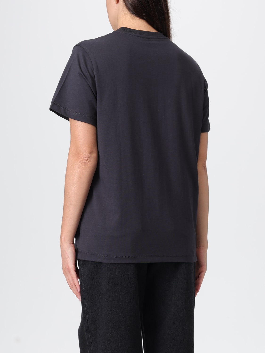 GANNI T-SHIRT: T-shirt woman Ganni, Grey - Img 2