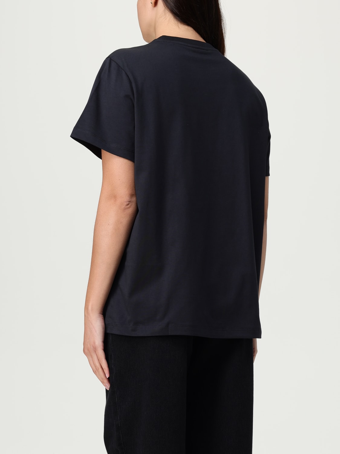 GANNI T-SHIRT: T-shirt woman Ganni, Grey - Img 3