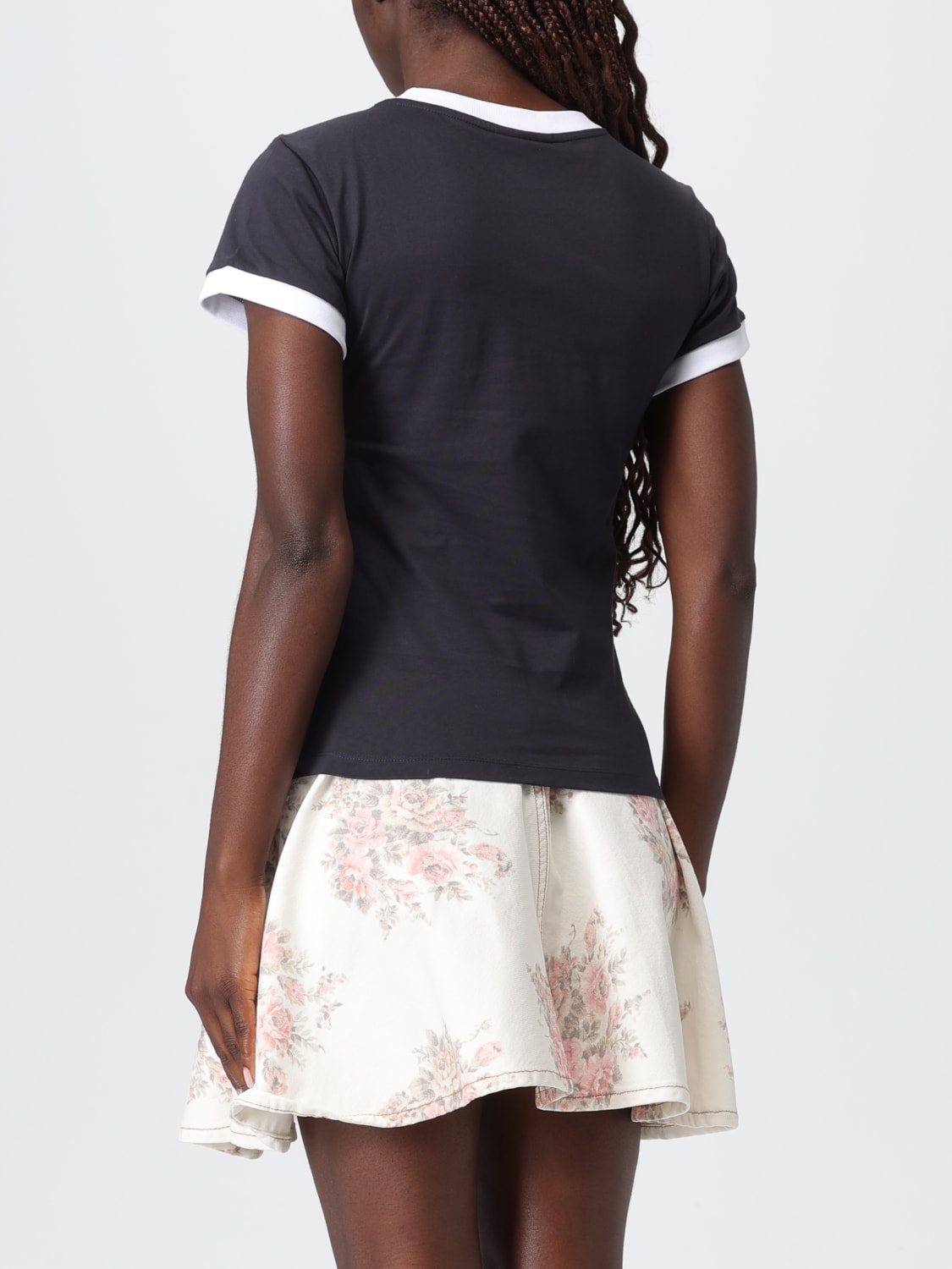 GANNI T-SHIRT: T-shirt femme Ganni, Gris - Img 3