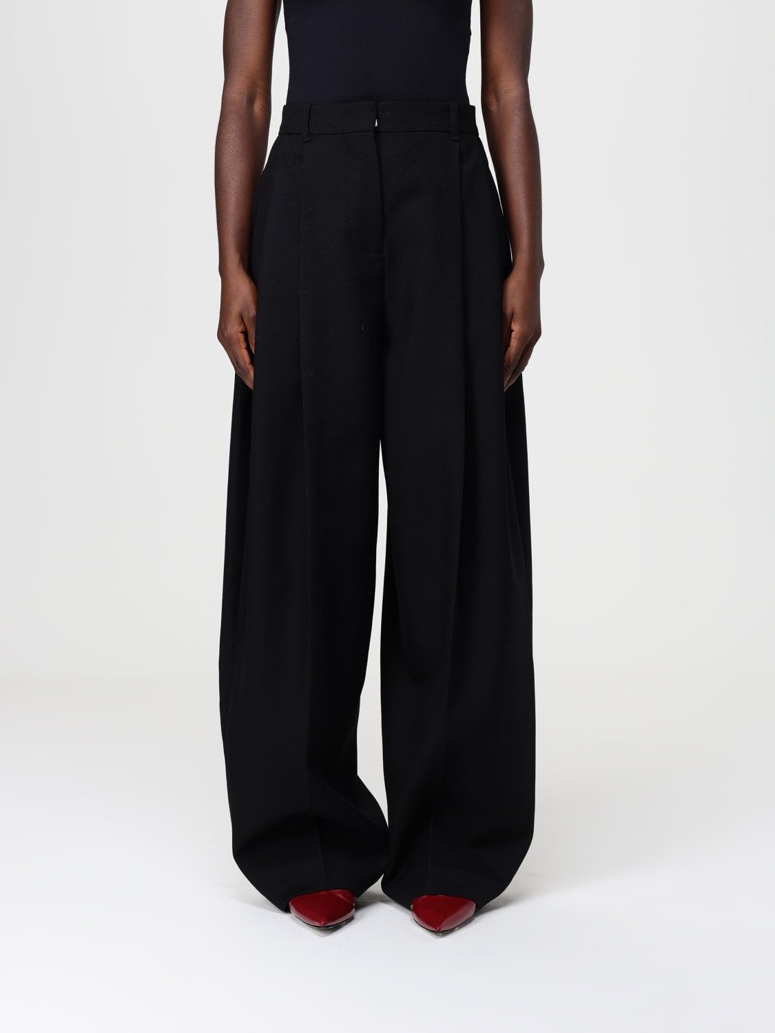 JACQUEMUS PANTS: Pants woman Jacquemus, Black - Img 1