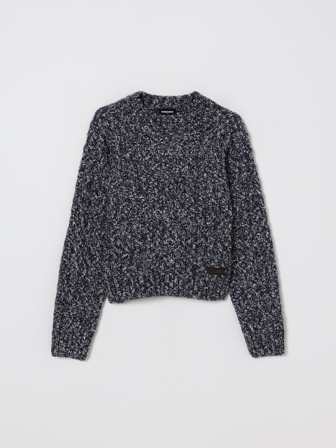 DSQUARED2 SWEATER: Sweater kids Dsquared2, Blue - Img 1