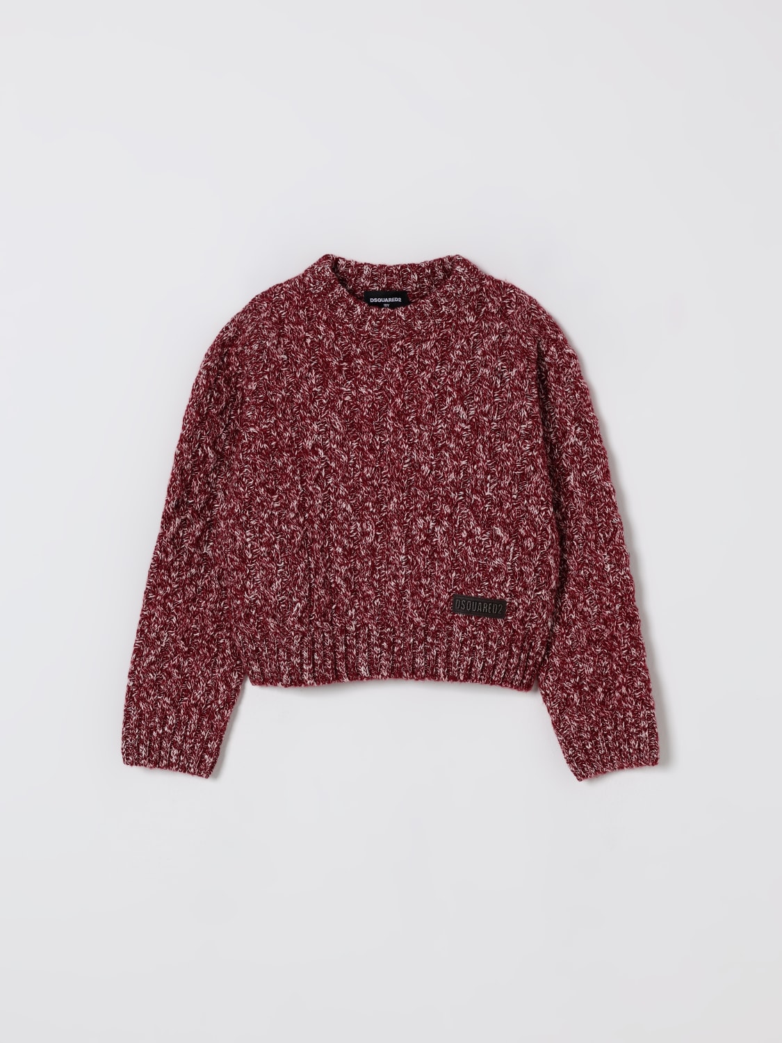 DSQUARED2 PULLOVER: Pullover kinder Dsquared2, Rot - Img 1