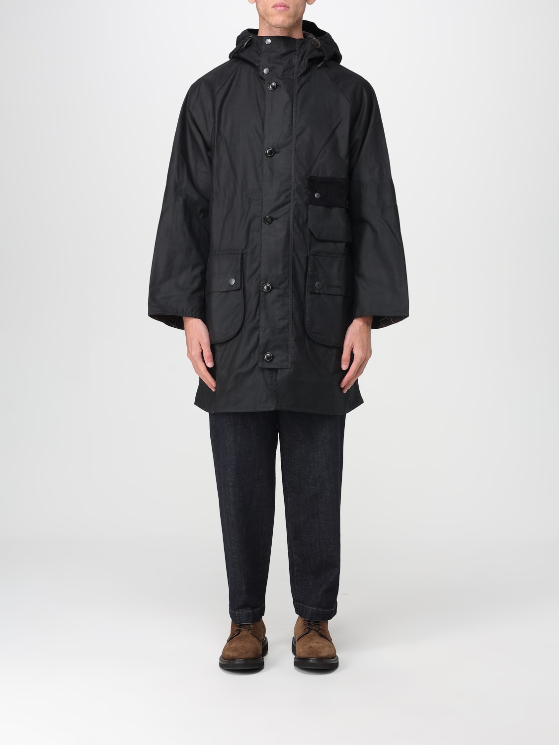 BARBOUR JACKET: Jacket men Barbour, Black - Img 1