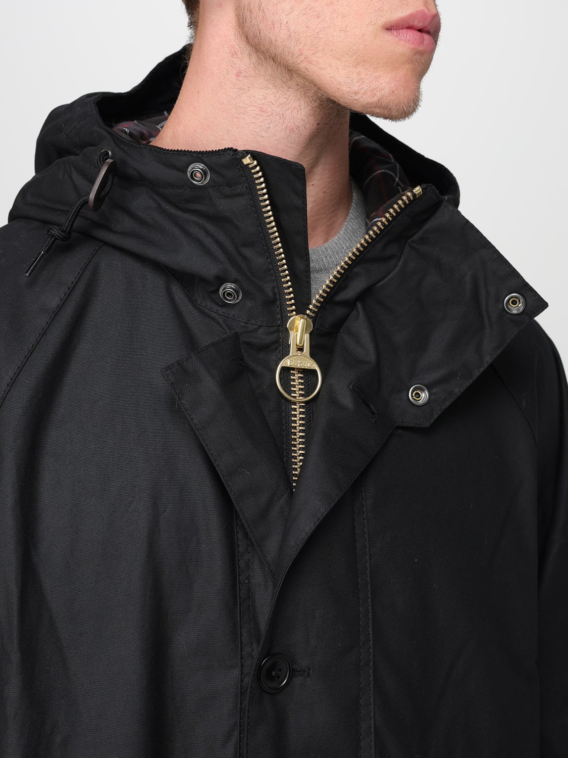 BARBOUR JACKET: Jacket men Barbour, Black - Img 4