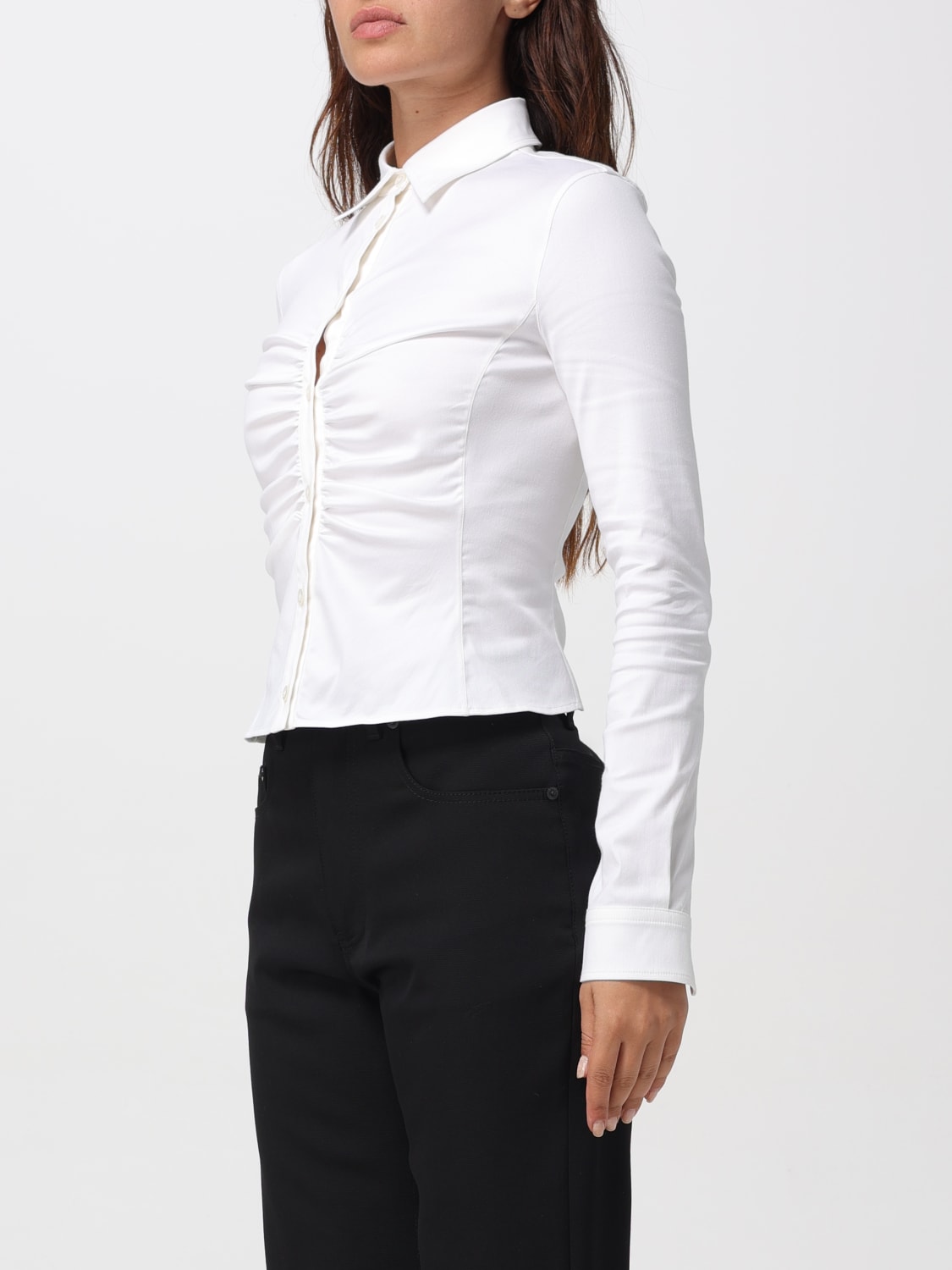 BALENCIAGA SHIRT: Shirt woman Balenciaga, White - Img 4