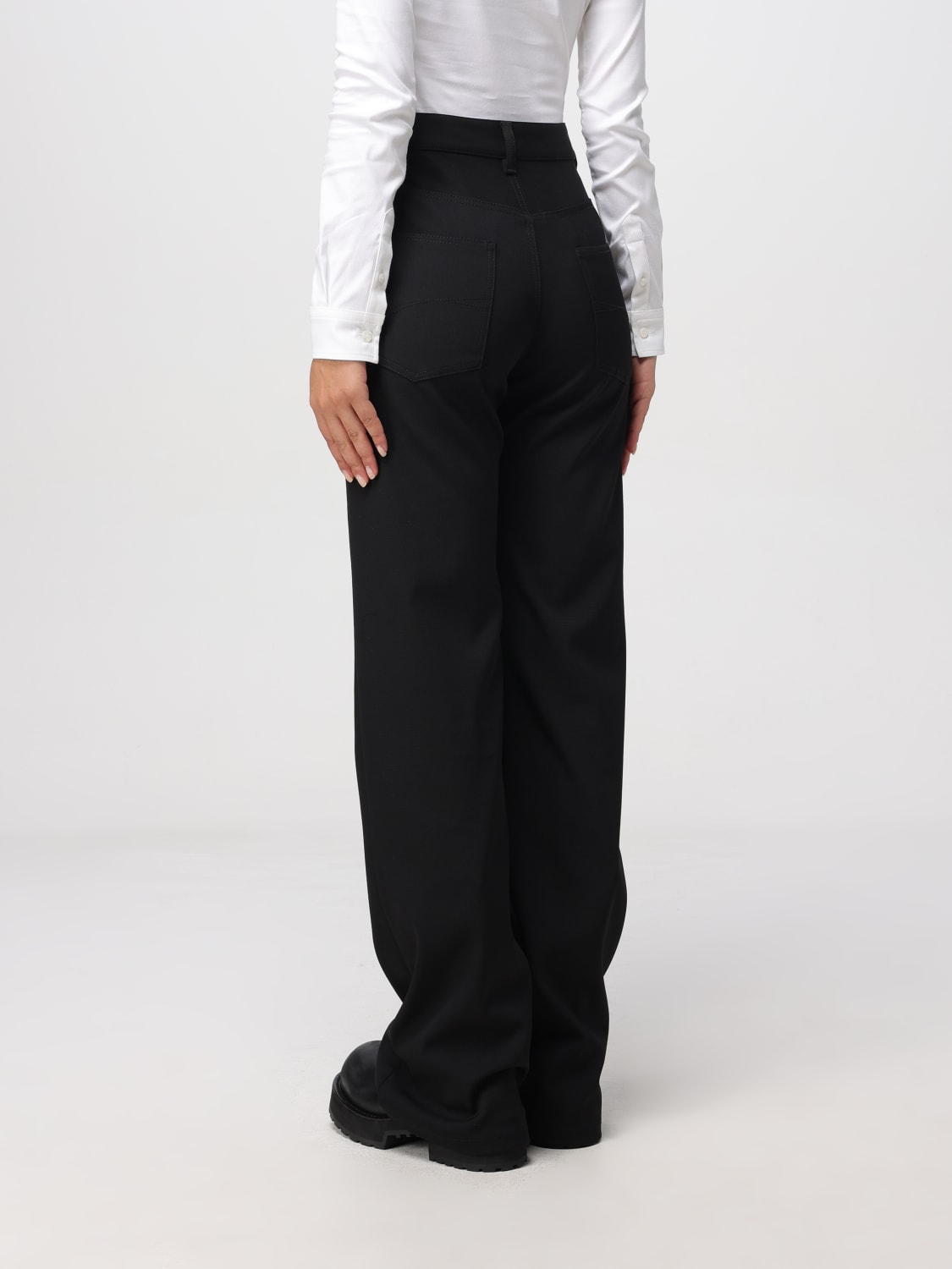 BALENCIAGA JEANS: Pants woman Balenciaga, Black - Img 3