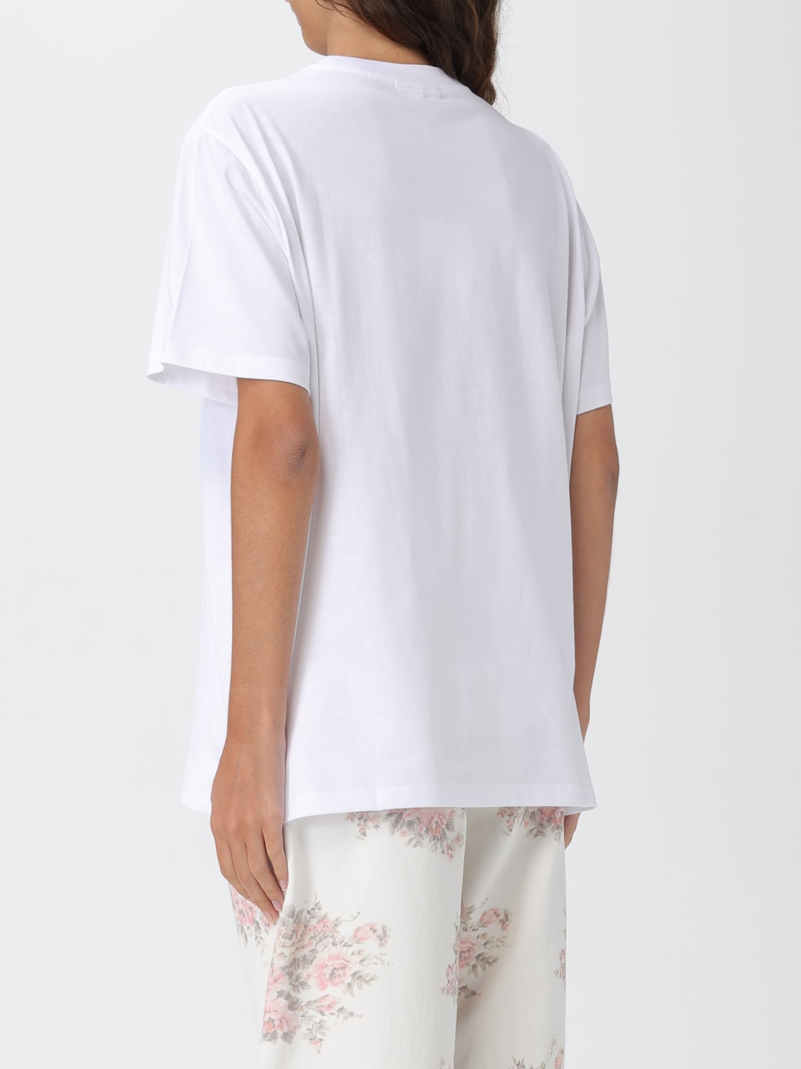 GANNI T-SHIRT: T-shirt woman Ganni, White - Img 3