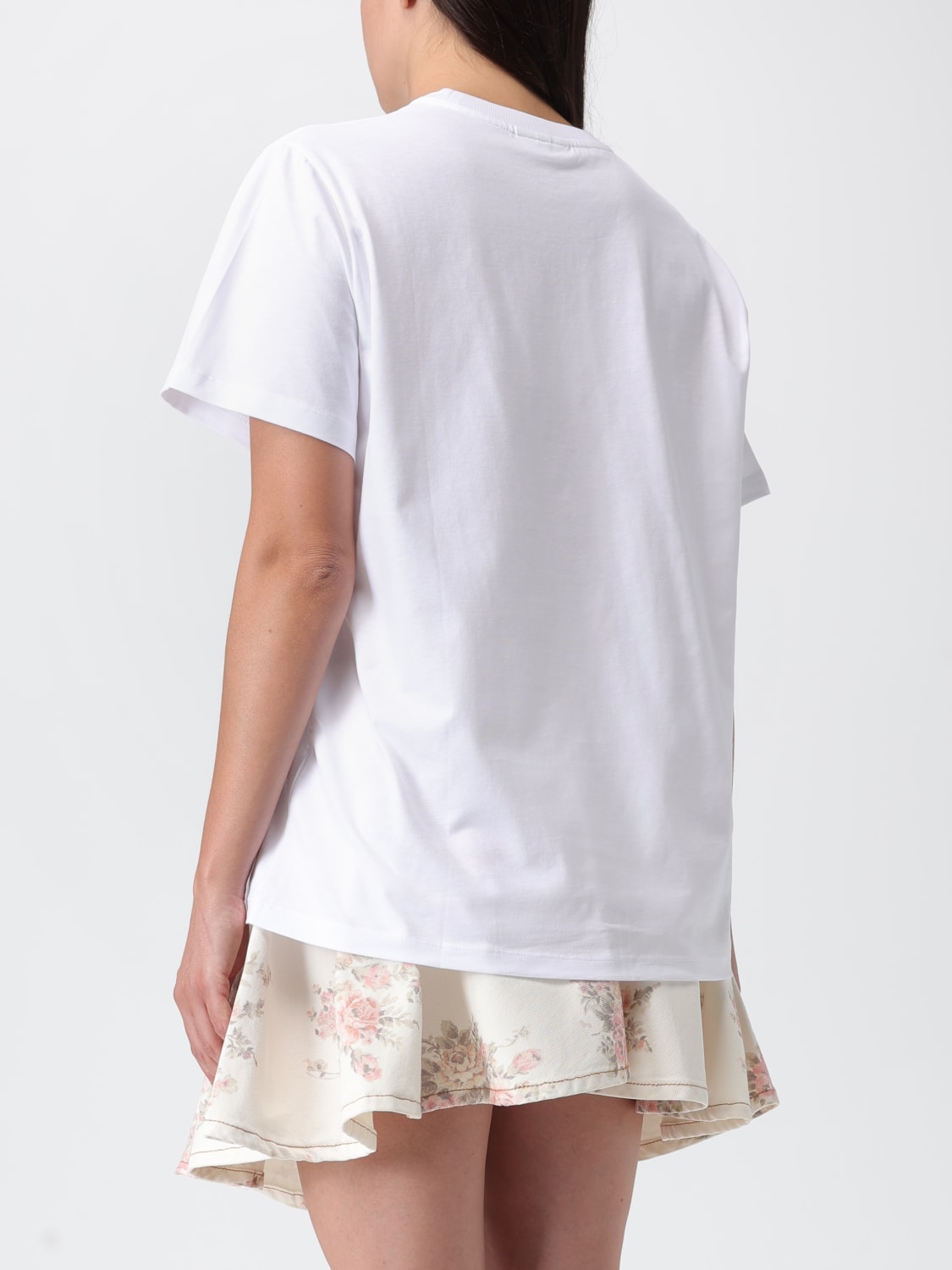 GANNI T-SHIRT: T-shirt woman Ganni, White - Img 3