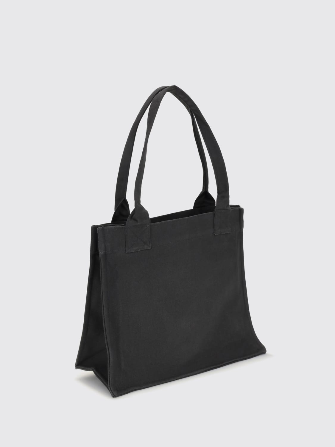 GANNI TOTE BAG: Shoulder bag woman Ganni, Charcoal - Img 2