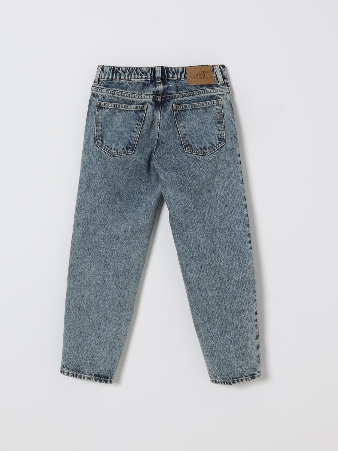 MM6 MAISON MARGIELA JEANS: Jeans kids Mm6 Maison Margiela, Denim - Img 2