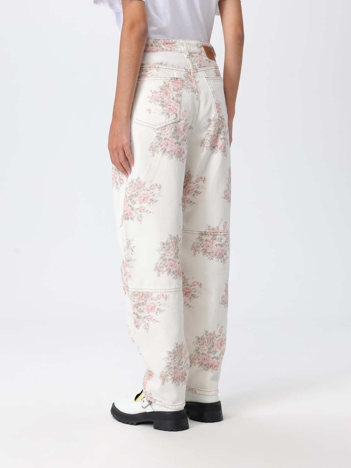 GANNI 청바지: 청바지 여성 Ganni, 그레이 - Img 3