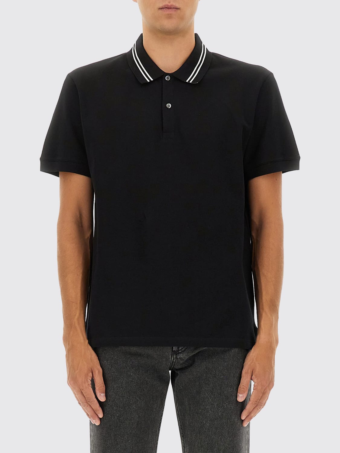 MCQUEEN POLO: Polo herren McQueen, Schwarz - Img 1